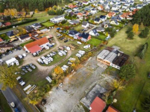 Grundstücksteil von oben - Grundstück in Schönwalde-Glien zum Kaufen