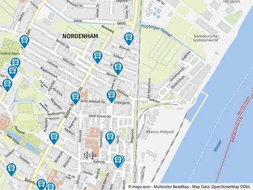 Geolyzer Kartenausschnitt - 