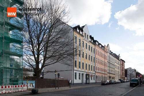 Straßenansicht - 2 Zimmer Etagenwohnung in Chemnitz