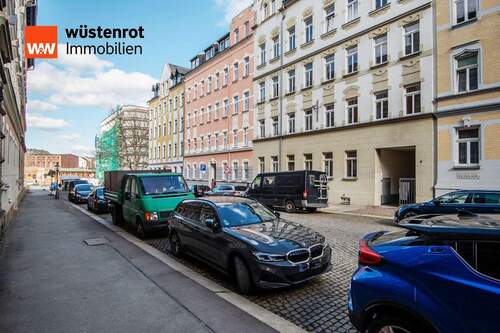 Straßenzug - Etagenwohnung mit 57,00 m&sup2; in Chemnitz zum Kaufen
