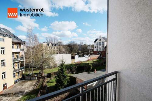 Blick vom Balkon - 