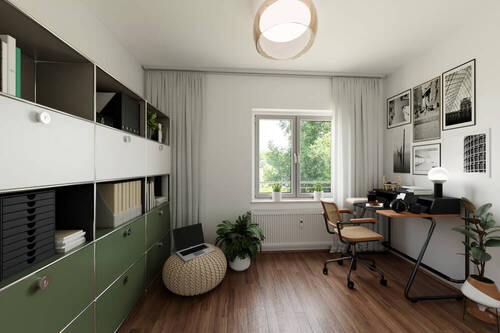Visualisierung Büro EG - 