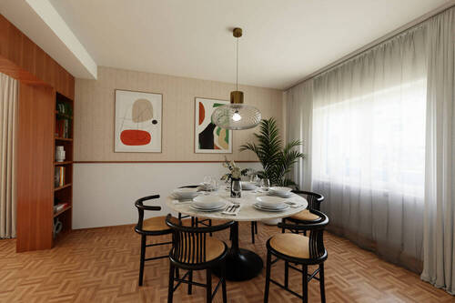 Visualisierung Esszimmer EG - 