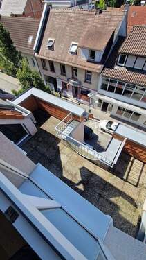 Blick Balkon 3.OG Wilhelmstr. - 