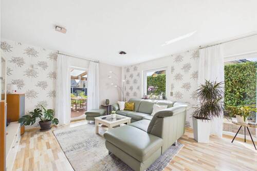 Wohnzimmer - 6 Zimmer Einfamilienhaus in Reken