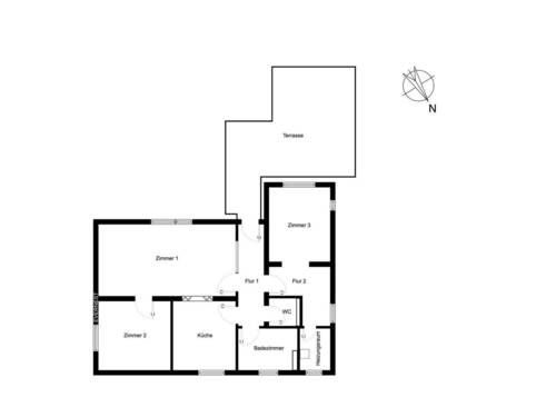 Bungalow - Erdgeschoss - 