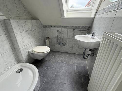 Duschbad im Dachgeschoss - 
