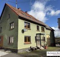 Solides Einfamilienhaus mit Scheune und Garten in Rotenhain!