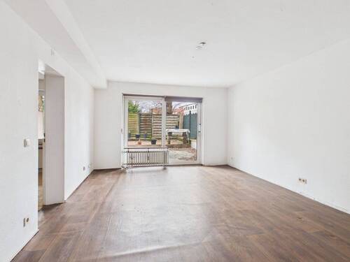 Wohnzimmer - 2 Zimmer Terrassenwohnung zum Kaufen in Bottrop
