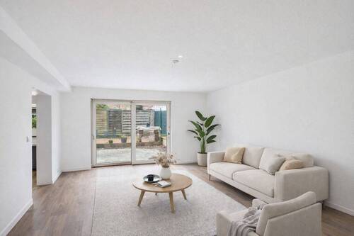 Wohnzimmer (visualisiert) - 2 Zimmer Terrassenwohnung in Bottrop