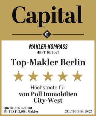 TOP MAKLER BERLIN 2024 - 3 Zimmer Etagenwohnung in Berlin