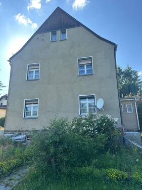 Hintere Fassade - 7 Zimmer Einfamilienhaus in Plauen