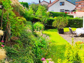 Erdgeschoss Terrasse bei Mittagssonne - 