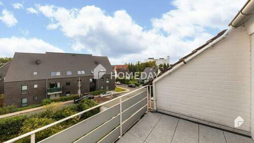 Balkon 2 - 2 Zimmer Etagenwohnung zum Kaufen in Mölln