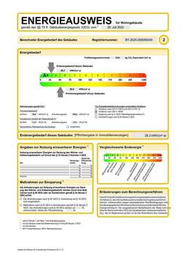 Energieausweis - 