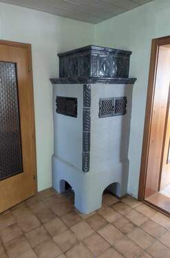 Kachelofen im Wohnraum - 