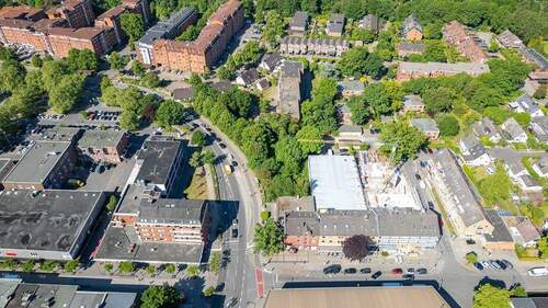 Luftbild Umfeld - Grundstück in Glinde