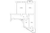 Grundriss - 2 Zimmer Etagenwohnung zur Miete in Dresden