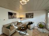 Wohnzimmer - Top! Möblierte - Gartenwohnung mit WLAN