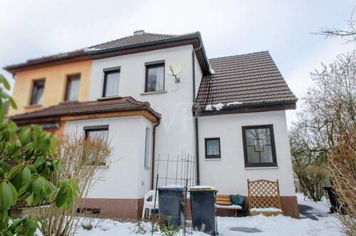 Ansicht Front - Doppelhaushälfte mit 98,00 m&sup2; in Breitungen zum Kaufen