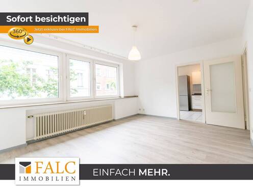 Titel - +++1,5 Raum City Appartement mit Balkon in zentraler Lage+++