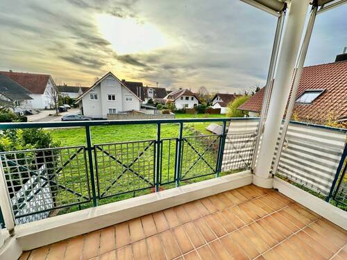 Balkon mit schöner Aussicht - 