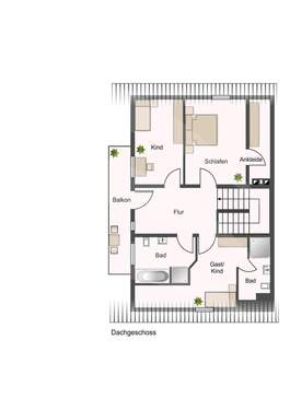 Dachgeschoss - 