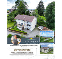 Zweifamilienhaus mit Fernblick und großem Garten - Perlesreut