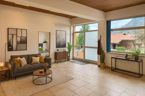 Mustermöblierung Eingangsbereich - 