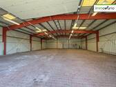 Blick in die Lagerhalle - 