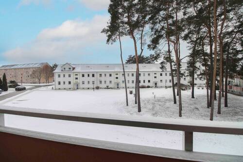 Blick vom Balkon - 3 Zimmer Etagenwohnung in Rheinsberg