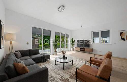 Wohnzimmer möbliert - 
