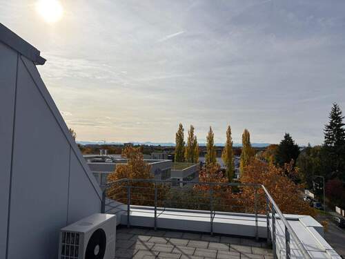 Blick Dachterrasse 4.jpg - Helle Büroräumlichkeiten mit tollem Ausblick und Dachterrasse