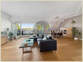 Wohnen - Moderne Dachgeschosswohnung mit großem und kleinen Dachbalkon sowie Aufzugsanbindung