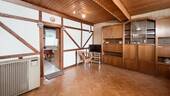 Wohnzimmer - 5 Zimmer Bauernhaus, Landhaus zum Kaufen in Rockenhausen