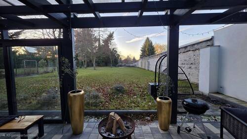 Loungebereich - 5 Zimmer Doppelhaushälfte in Leipzig