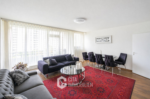 Wohnzimmer - 3 Zimmer Etagenwohnung zum Kaufen in Wiesbaden