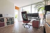 Das Arbeitszimmer mit Terrassenzugang - 