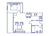 Wohnungsgrundriss - 