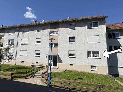 Außenansicht - Geräumige 3-Zimmer Wohnung in Albstadt Tailfingen