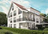 Süd-West-Ansicht - Neubau - Eigentumswohnungen in Kenzingen
