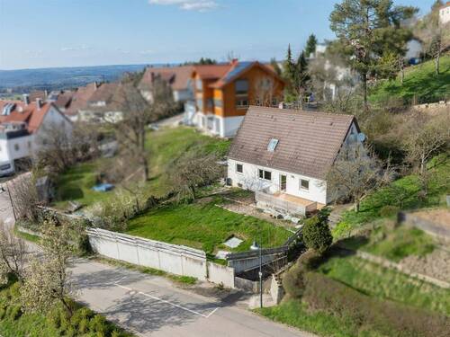 Vogelperspektive - Grundstück in Schwäbisch Gmünd