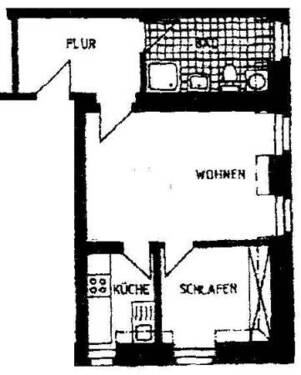 Deubener_4_WE09.jpg - Schöne kleine 2 Raum DG Wohnung