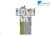 Grundriss mit Stellplatz - 