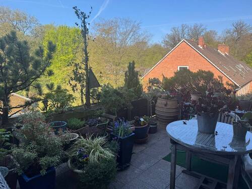 Balkon mit Ausblick - Etagenwohnung in Hannover zum Kaufen