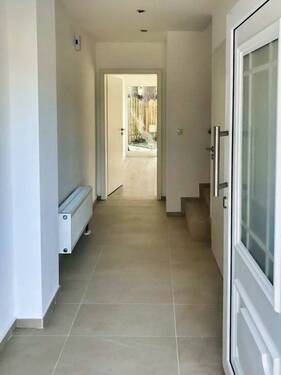 Der geflieste Eingangsbereich - 