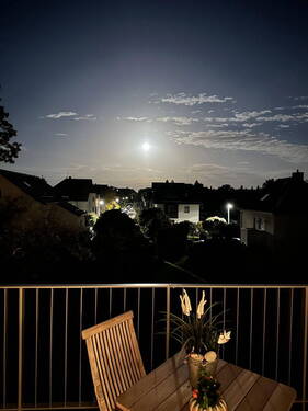 Abendstimmung vom Balkon - 