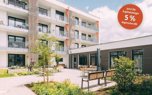 Außenansicht_Service_Wohnen_Roedental_5_Prozent_Af - Endspurt - nur noch wenige Wohnungen verfügbar - Ihr barrierefreies Zuhause mit Betreuung in Zeiten des Pflegenotstands 2-Zi-Whg (2 - BA III Haus D)