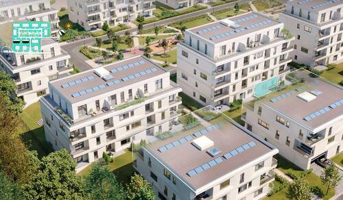 Gartenansicht Wohnung 021 - 