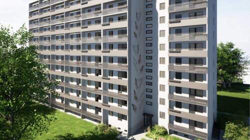 Entwurfsansicht - Etagenwohnung mit 35,80 m&sup2; in Chemnitz zur Miete